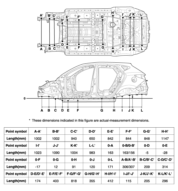 Hyundai Tucson Under Body Body Repair Body Dimensions